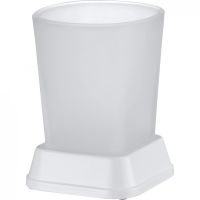 Стакан для зубных щеток WasserKRAFT Amper Белый арт-K-5428W — фото 1, Стаканы для зубных щеток