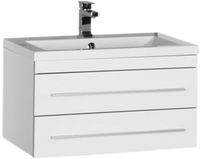 Тумба под раковину Aquanet Верона 75 подвесная Белая арт-176669 — фото 1, Тумбы под раковину