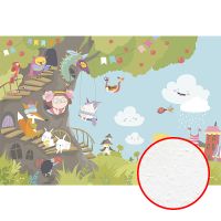 Фреска детская Ortograf Для самых маленьких 32959 Фактура бархат FX Флизелин (4*2,7) Разноцветный, Мультимедия арт-32959 (бархат FX) — фото 1, Фрески