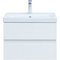 Товар: Тумба под раковину Aquanet Беркли 60 подвесная Белый глянец арт-302349 - фото 2 Тумба под раковину Aquanet Беркли 60 подвесная Белый глянец арт-302349 — фото 2, Тумбы под раковину