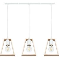 Подвесной светильник Artelamp Brussels Светлое дерево Белый арт-A8030SP-3WH — фото 1, Подвесные светильники