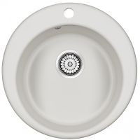 Кухонная мойка Paulmark Gelegen 50 Белая арт-PM404800-WH — фото 1, Кухонные мойки