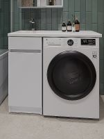 Тумба под раковину Orange Sistema 100 Белая арт-STK-40TUW — фото 2, Тумбы под раковину