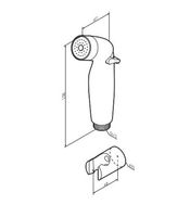 Гигиенический душ AM.PM Хром арт-F0201932 — фото 4, Гигиенические души