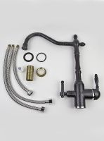 Смеситель для кухни Viko Черный мрамор арт-V-5324 — фото 12, Смесители для кухни