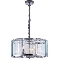 Люстра Divinare Ostin Прозрачная Хром арт-1100/02 SP-8 — фото 1, Люстры