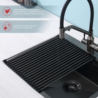 Ролл-мат Raglo Графит матовый арт-R730.44.09 — фото 3, Сушилки для кухонных моек