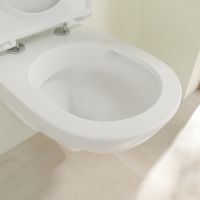Унитаз Villeroy&Boch O.Novo подвесной с сиденьем Микролифт арт-5688HR01 — фото 5, Подвесные унитазы