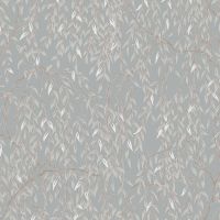 Обои Hygge Nature Флизелин (1*10,05) Серый/Бежевый/Коричневый, Листья арт-Hg38 008 — фото 1, Обои для стен