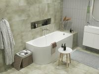 Акриловая ванна Marka One Alisa MG 170x75 R без гидромассажа арт-01али1775п — фото 3, Акриловые ванны