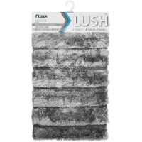 Коврик для ванной комнаты Fixsen Lush 50х80 Серый арт-FX-9001K — фото 2, Коврики для ванной комнаты