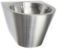 Раковина Nofer 36 Нержавеющая сталь матовая арт-13036.C.S — фото 1, Мини-раковины