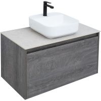 Тумба под раковину Aquanet Nova Lite 90 подвесная Дуб рошелье арт-242269 — фото 3, Тумбы под раковину