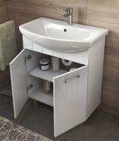 Товар: Тумба под раковину Vigo Diana 60 Белая арт-tn.DIA.BAL.60.2D - фото 5 Тумба под раковину Vigo Diana 60 Белая арт-tn.DIA.BAL.60.2D — фото 5, Тумбы под раковину