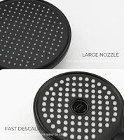 Душевая система Gappo G03-6 Черная матовая Хром арт-G2403-6 — фото 2, Душевые стойки