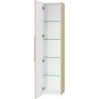 Шкаф пенал Brevita Alicante 35 подвесной Капучино арт-ALI-05035-03 — фото 6, Пеналы для ванной комнаты