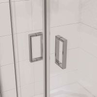 Душевой уголок Niagara Nova 80х80 NG-6686-08 профиль Хром стекло прозрачное арт-66860811 — фото 3, Душевые уголки четверть круга