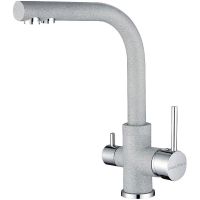 Смеситель для кухни Paulmark Essen Серый арт-Es213011-310 — фото 1, Смесители для кухни