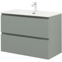 Тумба под раковину Aquanet Джейн 90 подвесная Мисти грин арт-335435 — фото 4, Тумбы под раковину