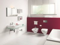 Комплект унитаза Villeroy&Boch O Novo 5660H101 с инсталляцией Tece Profil 9400412 с сиденьем Микролифт и клавишей смыва Хром глянцевый арт-5660H101+9400412 — фото 8, Комплекты унитаз + инсталляция