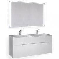 Зеркало Jorno Modul 120 с подсветкой с сенсорным выключателем арт-Mоl.02.120/W — фото 3, Зеркала в ванную комнату