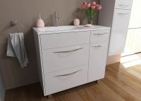 Товар: Тумба с раковиной Эстет Barcelona 90 L Белая арт-ФР-00003599 - фото 2 Тумба с раковиной Эстет Barcelona 90 L Белая арт-ФР-00003599 — фото 2, Тумбы с раковиной