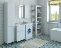 Тумба с раковиной Эстет Dallas Luxe 100 L Белая арт-ФР-00002315 — фото 7, Тумбы с раковиной