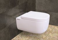 Товар: Унитаз Berges Ego XL Rimless подвесной с сиденьем Микролифт арт-082124 - фото 2 Унитаз Berges Ego XL Rimless подвесной с сиденьем Микролифт арт-082124 — фото 2, Подвесные унитазы