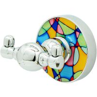 Двойной крючок WasserKRAFT Diemel Хром арт-K-2223D — фото 1, Крючки для полотенец