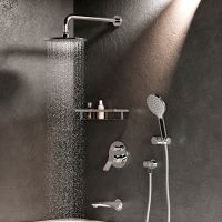 Душевая система AM.PM X-Joy Хром арт-FB85A3RH10 — фото 5, Встраиваемые душевые комплекты