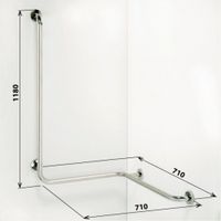 Поручень Bemeta Help Белый арт-301122024 — фото 2, Поручни для ванной