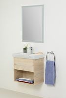 Тумба под раковину BelBagno Neon 60 подвесная Pino Bianco арт-NEON-600-1C-SO-PB — фото 8, Тумбы под раковину