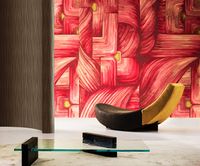 Панно Zambaiti Parati Trussardi VII Винил на флизелине (3*3) Серый, Абстракция/Геометрия арт-18987 — фото 2, Обои для стен