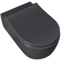 Унитаз Allen Brau Priority подвесной Антрацит без сиденья арт-4.31001.AN — фото 14, Подвесные унитазы