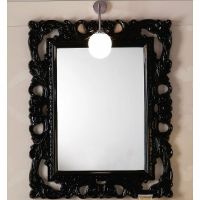 Зеркало Cezares Barocco 76 Nero арт-BAROCCO.N — фото 1, Зеркала в ванную комнату