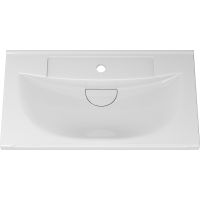 Тумба с раковиной Misty Марта 70 подвесная Белая арт-УТ000013429 — фото 6, Тумбы с раковиной