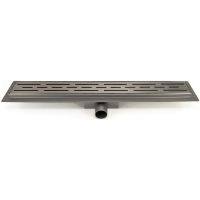 Душевой лоток Esbano Meta 60 M-RAIN-60GM с решеткой Оружейная сталь арт-ESTRMETRAIN60GM — фото 2, Душевые лотки