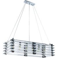 Люстра Artelamp Caravaggio Прозрачная Хром арт-A1059SP-6CC — фото 1, Люстры