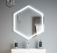 Зеркало Corozo Теор 70 с подсветкой с сенсорным выключателем арт-SD-00000922 — фото 2, Зеркала в ванную комнату