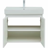 Товар: Тумба с раковиной Aquanet Nova Lite 75 подвесная Белый глянец арт-302526 - фото 6 Тумба с раковиной Aquanet Nova Lite 75 подвесная Белый глянец арт-302526 — фото 6, Тумбы с раковиной
