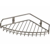 Полка корзина WasserKRAFT Ammer угловая Хром матовый арт-K-1511 — фото 1, Полки для ванной и душа