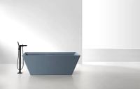 Ванна из искусственного камня Abber Berlin 170x75 Серая без гидромассажа арт-AM9912G — фото 5, Ванны из искусственного камня