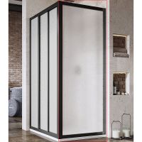 Душевая стенка Ravak Supernova APSS-90 профиль Черный пластик Pearl арт-940703R211 — фото 1, Боковые стенки