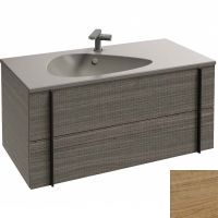 Тумба под раковину Jacob Delafon Nouvelle Vague 100 подвесная Светлый орех арт-EB3032-E16 — фото 1, Тумбы под раковину