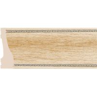 Плинтус Decomaster 2400x60x18 мм арт-192-11 — фото 1, Плинтуса напольные