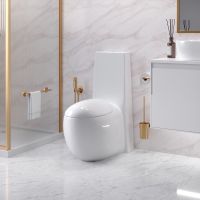 Товар: Унитаз моноблок Grossman Solis с бачком и сиденьем Микролифт арт-GR-4424 - фото 8 Унитаз моноблок Grossman Solis с бачком и сиденьем Микролифт арт-GR-4424 — фото 8, Напольные унитазы