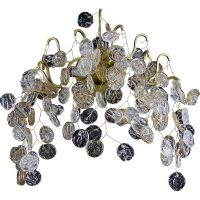 Настенный светильник Crystal Lux Прозрачный Янтарный Золото арт-TENERIFE AP2 — фото 1, Бра