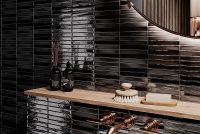 Керамическая мозаика Amadis Short Stick Azabache 29,2х29,5 см арт-8436552229439 — фото 2, Мозаика