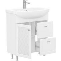 Товар: Тумба под раковину Volna Milena 70.1D.2Y Белая арт-tnMILENA70.1D.2Y-01 - фото 2 Тумба под раковину Volna Milena 70.1D.2Y Белая арт-tnMILENA70.1D.2Y-01 — фото 2, Тумбы под раковину