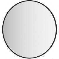 Зеркало Evoform Impressive d60 в раме - Черный цвет арт-BY 7543 — фото 1, Зеркала в ванную комнату